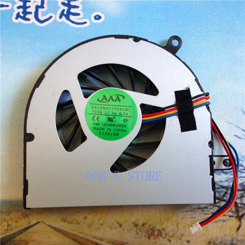 CPU Cooler Fan For Lenovo Ideapad G400 G405 G500 G505 G500A G490 G410 G510 4 Wires Laptop Cooling DIY Replacement