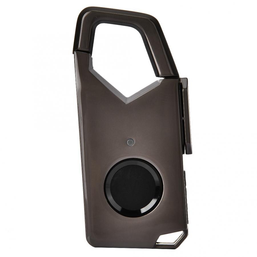 Smart Vingerafdruk Slot Waterdichte Usb Charge Hangslot Voor Gym/Locker/Bagage/Koffer/Kast Op Verkoop