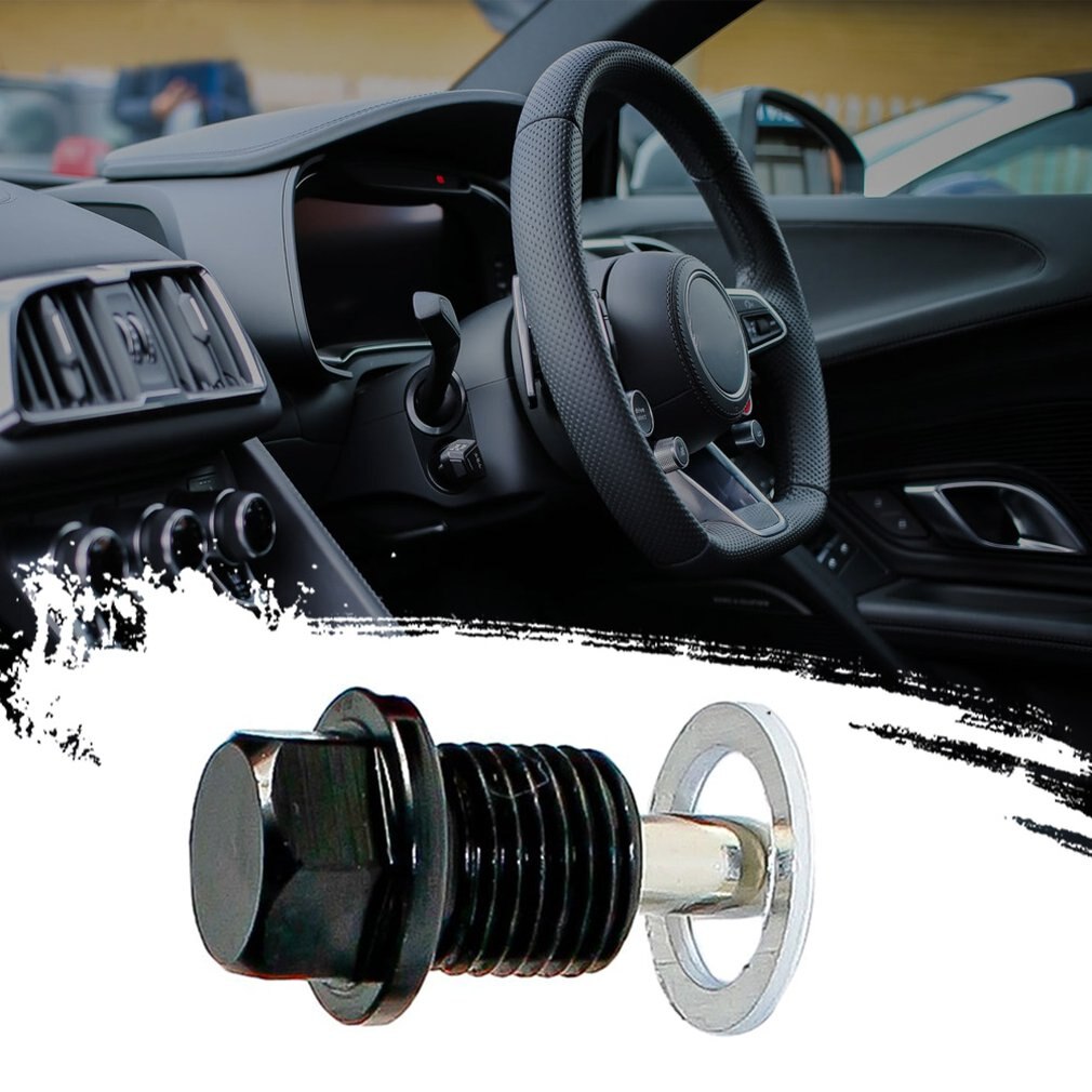 Automobile Magnetic Drain Plug Oil Drain Screw Oil Pan Screw Anti-Vibration