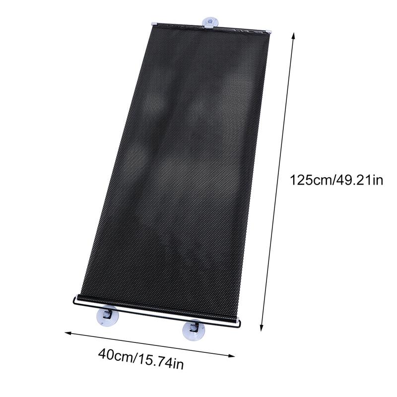 Gratis-Geslagen Balkon Zonnescherm Verduisteringsgordijn Tijdelijke Blind Met Zuignap