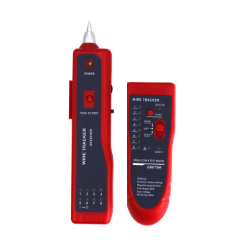 Wire Tester Tracker Diagnose Tone Finder RJ11 RJ45 Cat5 Cat6 Telephone Wire Cable Tester Toner Tracer Inder Detector Networking