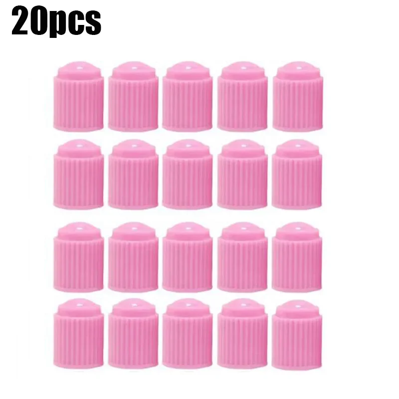 Tapas de válvula de neumático de coche con anillo de goma O, tapas de válvula de vástago de neumático universales, cubiertas antipolvo negras y rojas para coche, bicicleta, motocicleta y bicicleta: Negro