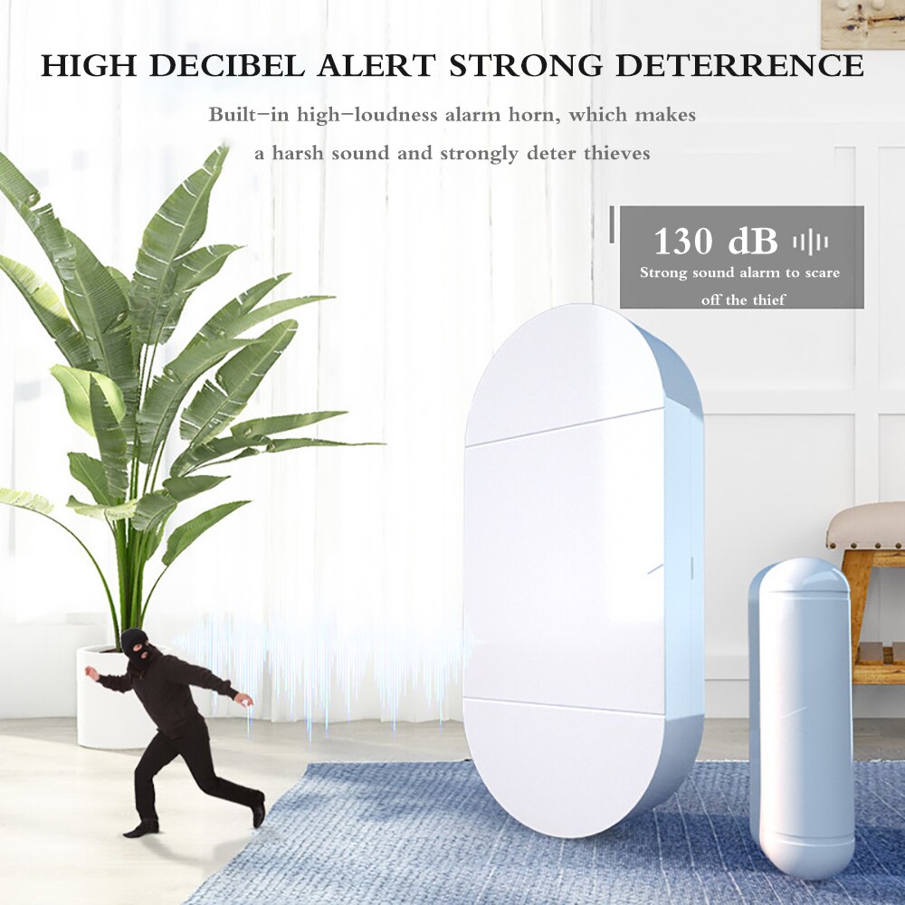 Wireless Home Wifi Gsm Alarmsysteem Kit App Controle Met Auto Dial Bewegingsmelder Alarmsysteem Thuis