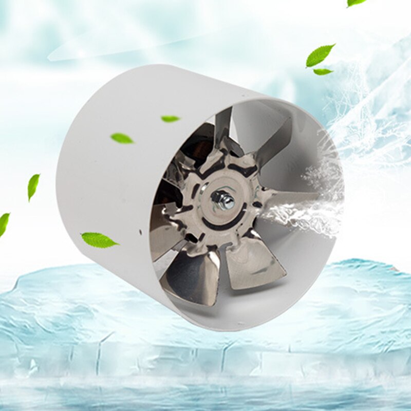 ! 2800R/Min Duct Booster Vent Fan Metalen 220V 25W 4 Inch Inline Ducting Ventilator Ventilatie Duct fan Accessoires