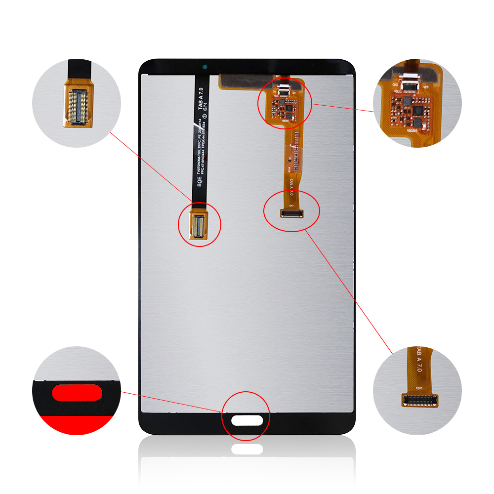 Pantalla LCD de AAA + para Samsung Galaxy Tab A 7,0 T280 T285 pantalla táctil LCD Monitor Panel táctil digitalizador montaje