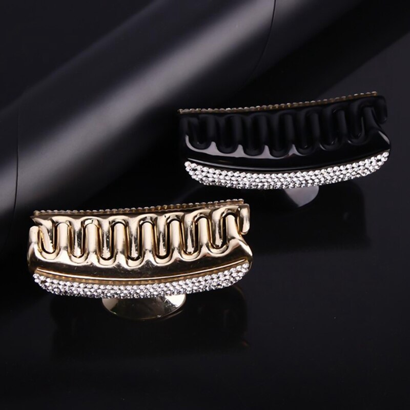 Hair Claws Adult Headwear Hairgrips Rhinestone Lady Large Grab Hair Accessories Best