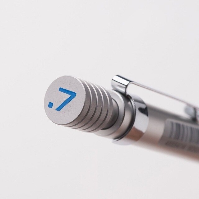 German STAEDTLER 925 25 senior Full metal Graphite Automatic Mechanical Pencil drafting supplies 0.3 / 0.5 / 0.7 / 0.9 / 2.0 mm: silvery 07mm