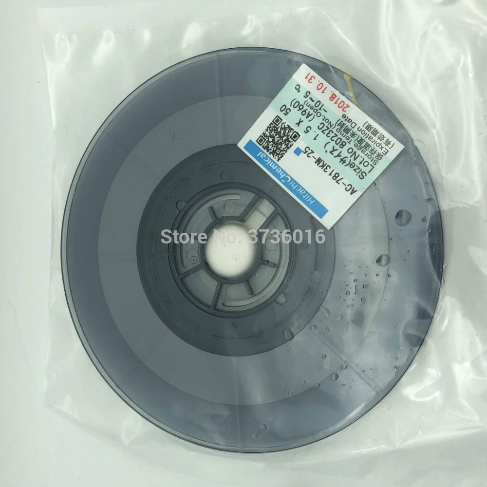 1,5 MM * 50M ACF conductora anisotrópico película adhesivo AC-7813KM-25 para LCD y flex cable adhesión juntos para lcd reparación