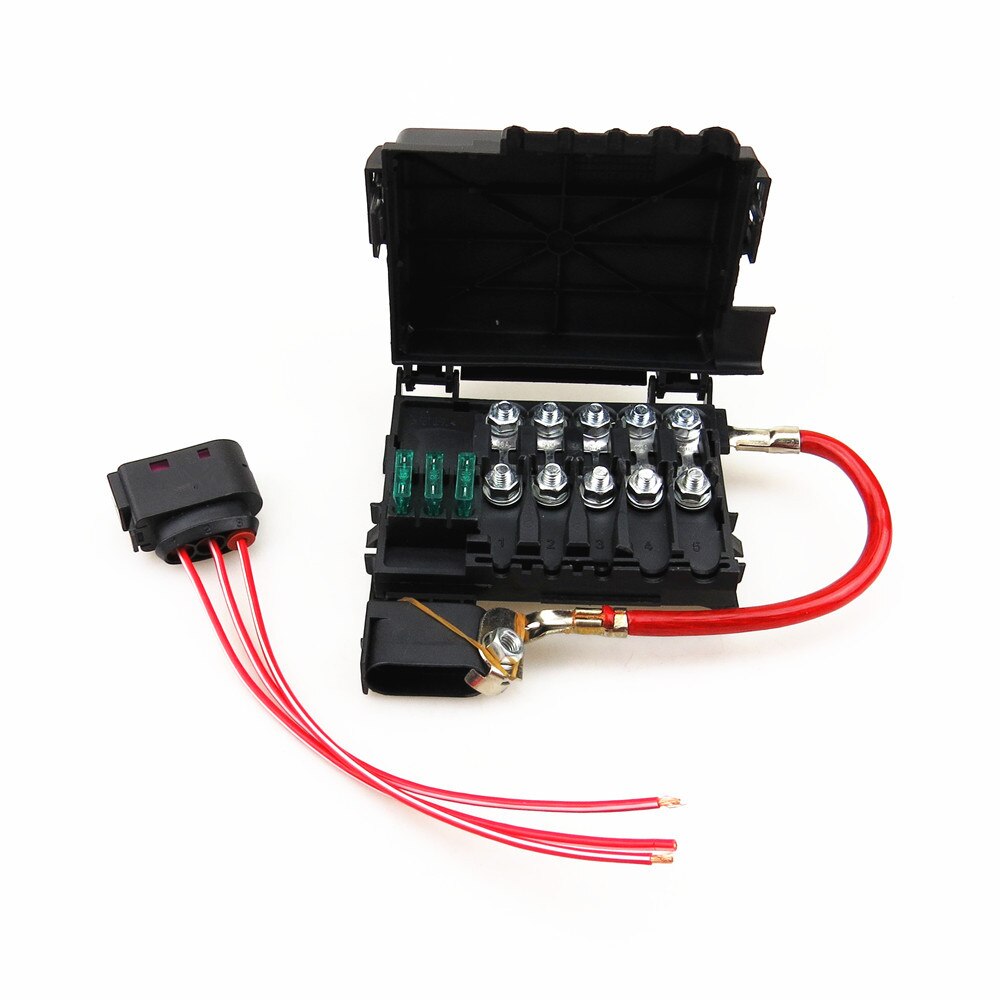 READXT Battery Fuse Box Assembly&Plug Cable For vw Jetta Golf 4 MK4 Beetle Seat Leon Toledo A3 S3 1J0937773 1J0 937 617 D