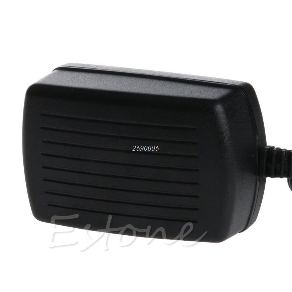 Converter 100-240V Naar Dc 6V 2A Power Adapter Voeding Lader Eu Plug Black