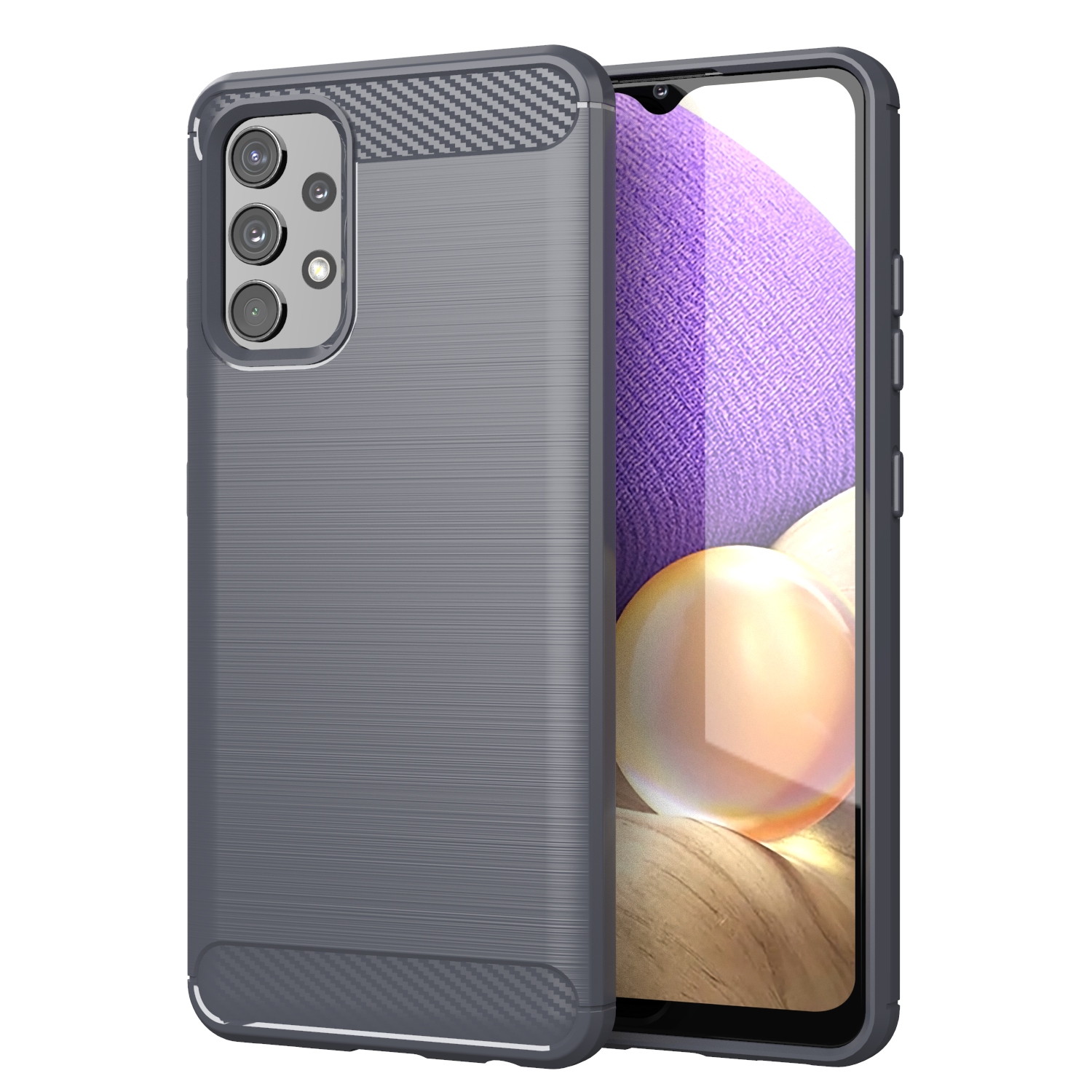 Custodia per telefono A32 per Samsung Galaxy A32 4G Cover posteriore in Silicone semiavvolto antiurto per Samsung A32 5G Shell