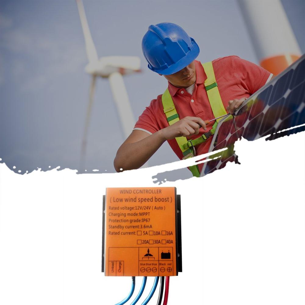 Zonne Complementaire Wind Turbine Controller Low Voltage Opladen Duurzaam Praktische Generator Controller 400W