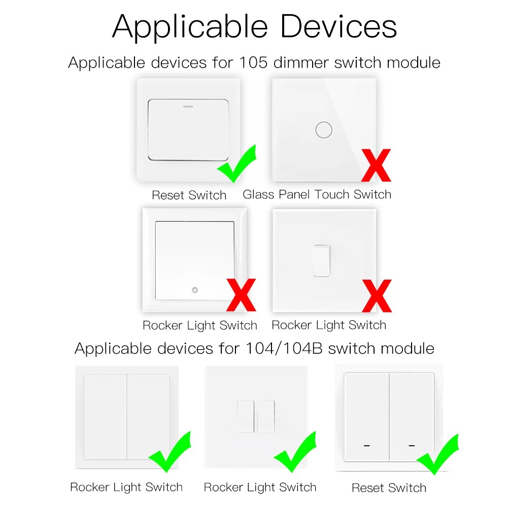 MOES ZigBee 3.0 slimme lichtschakelaar relaismodule 1/2/3 gang Smart Life/Tuya-bediening, 2MQTT-opstelling met Alexa Google Home Yandex