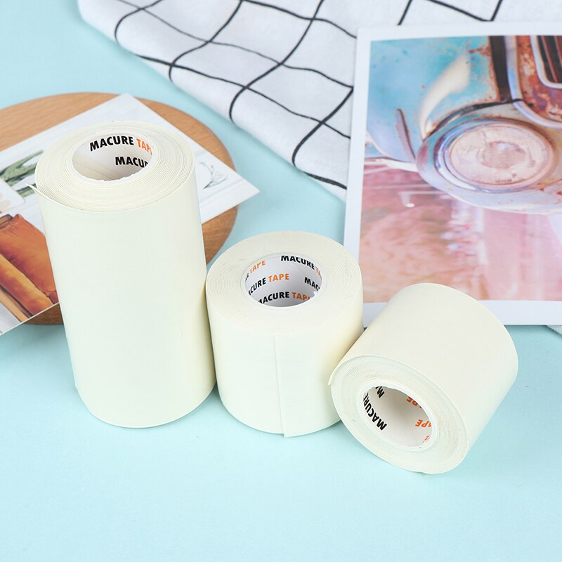 25/40/100mm Waterproof Sponge Beige Premium Adhesive Tape Sport Binding Physio Muscle Elastic Bandage Strain Injury Support