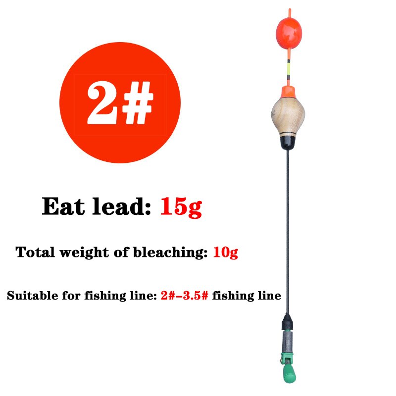 Big Carp Fishing Wooden Float Automatic Find The Bottom Portable Crucian Carp Fast Catfish Fishing Artifact High Sensitivity: B71-5