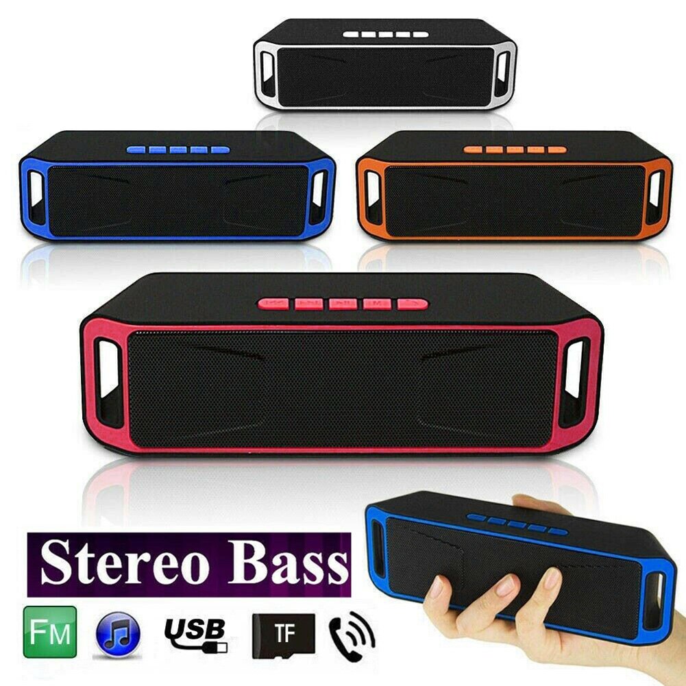 40W Portable Bluetooth Speaker Draadloze Outdoor Stereo Waterdichte Usb/Tf/Aux Fm Speaker FKU66