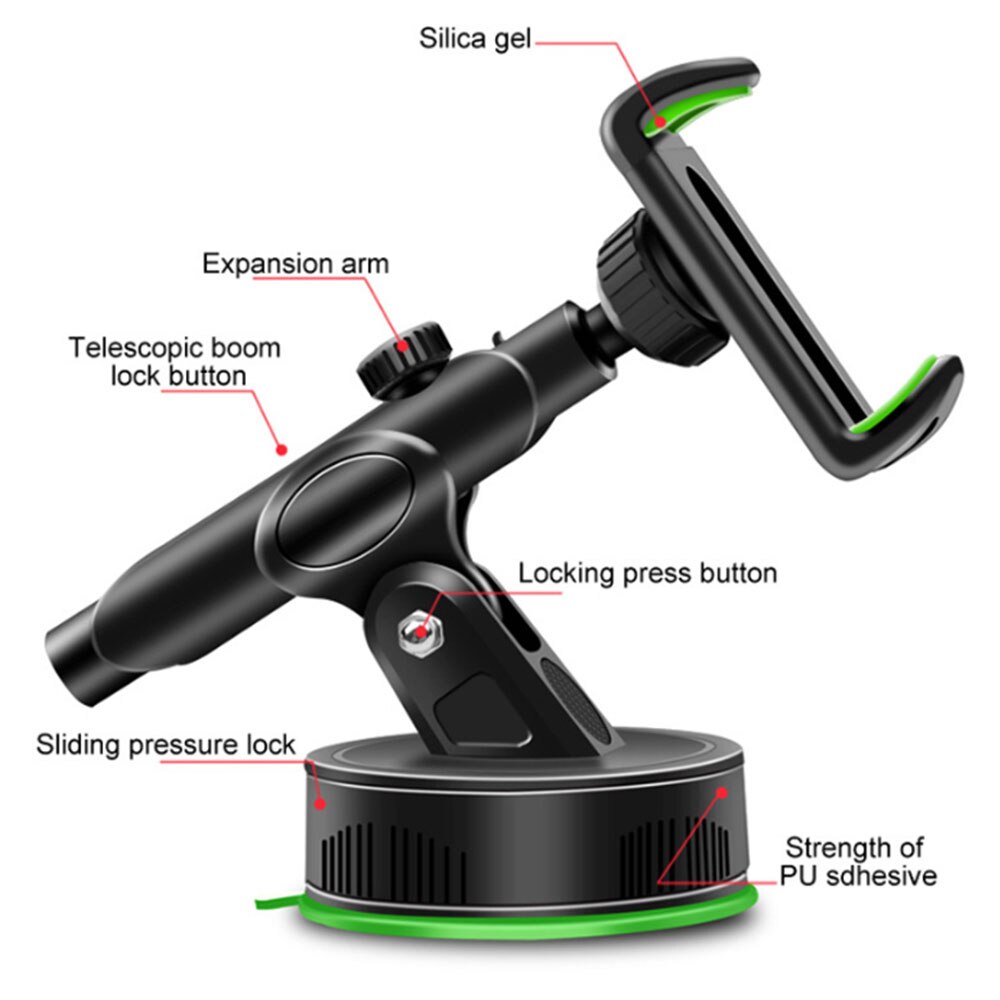 Vehicle-Mounted Multi-Function Mobile Phone Stand General Mobile Phone Navigation Stand