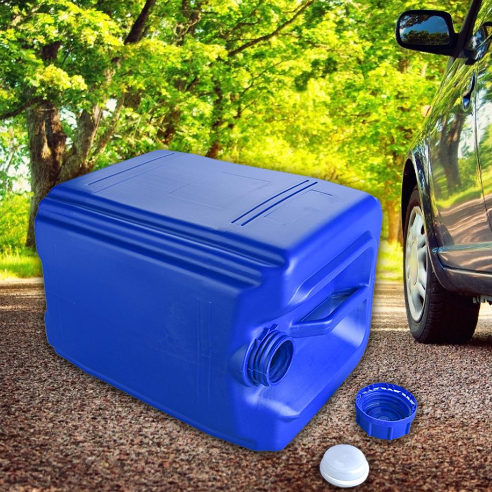 20L 25L Gas Fuel Tank Portable Spare Plastic Petrol Tanks Gasoline Oil Container Fuel-jugs Blue Car Accessories