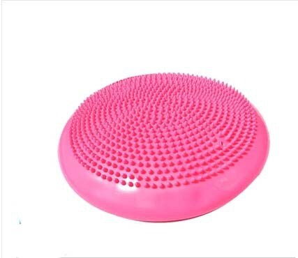 Opblaasbare buis + balanceren bal yoga massage kussen balancing pad soft balancing wiel versterken