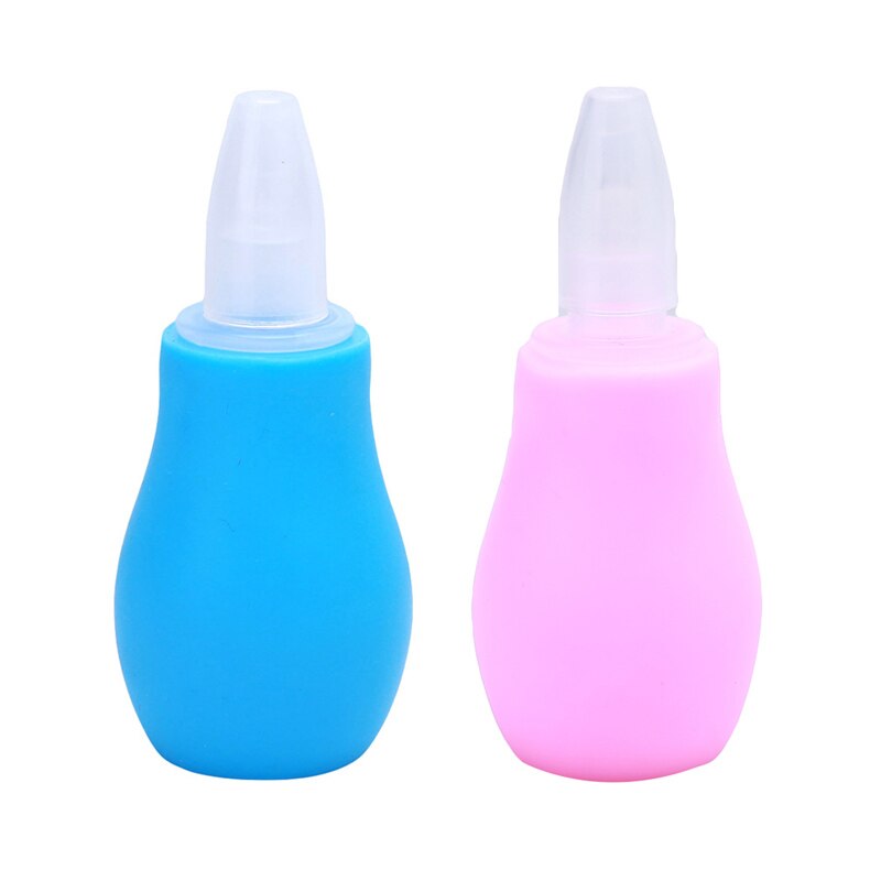 Silicone Newborn Baby Children Nose Aspirator Toddler Nose Cleaner Infant Snot Vacuum Sucker Soft Tip Cleaner Baby Care Products