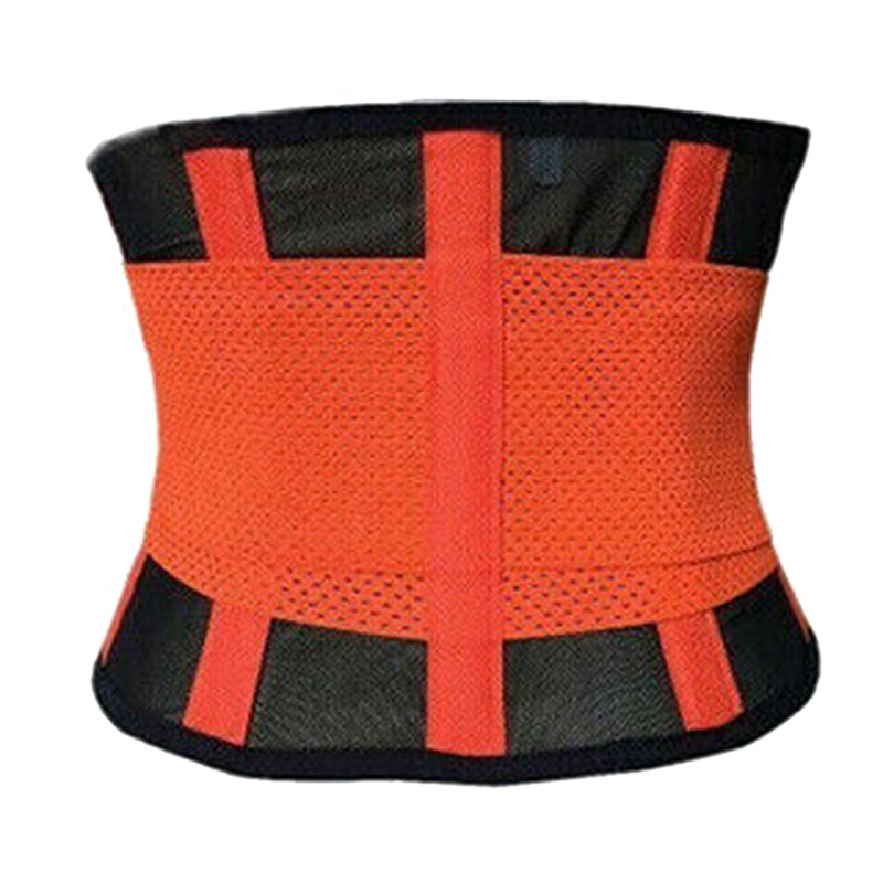 Vrouwen Sport Riem Taille Instructeur Riem Verstelbare Fitness Riem Voor Running Yoga Hal Oranje: Default Title