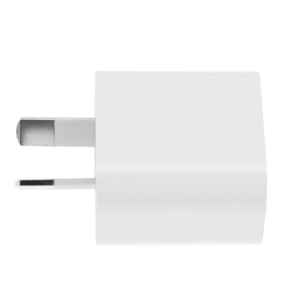 Ladekabel mit 2 usb- und au-steckern, tragbar 2a 5v doppelport-ladegerät, universeller usb-netzadapter der sechsten generation, usb-au-stecker