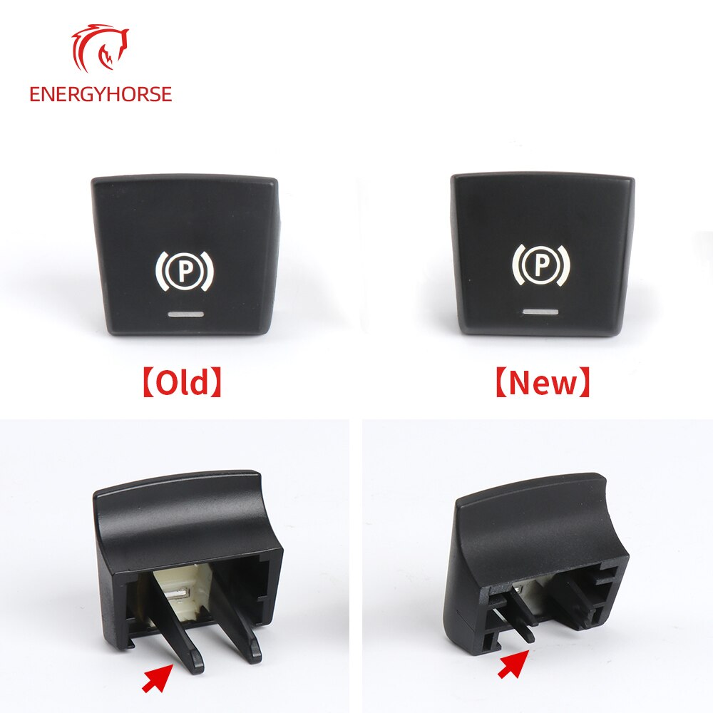 Elektronischer brems schalter Auto p knopfsc Halfter abdeckung für bmw 5 7 x3 x4 x5 x6 m5 serie f01 f02 f10 f12 f15 f16 f25 f26
