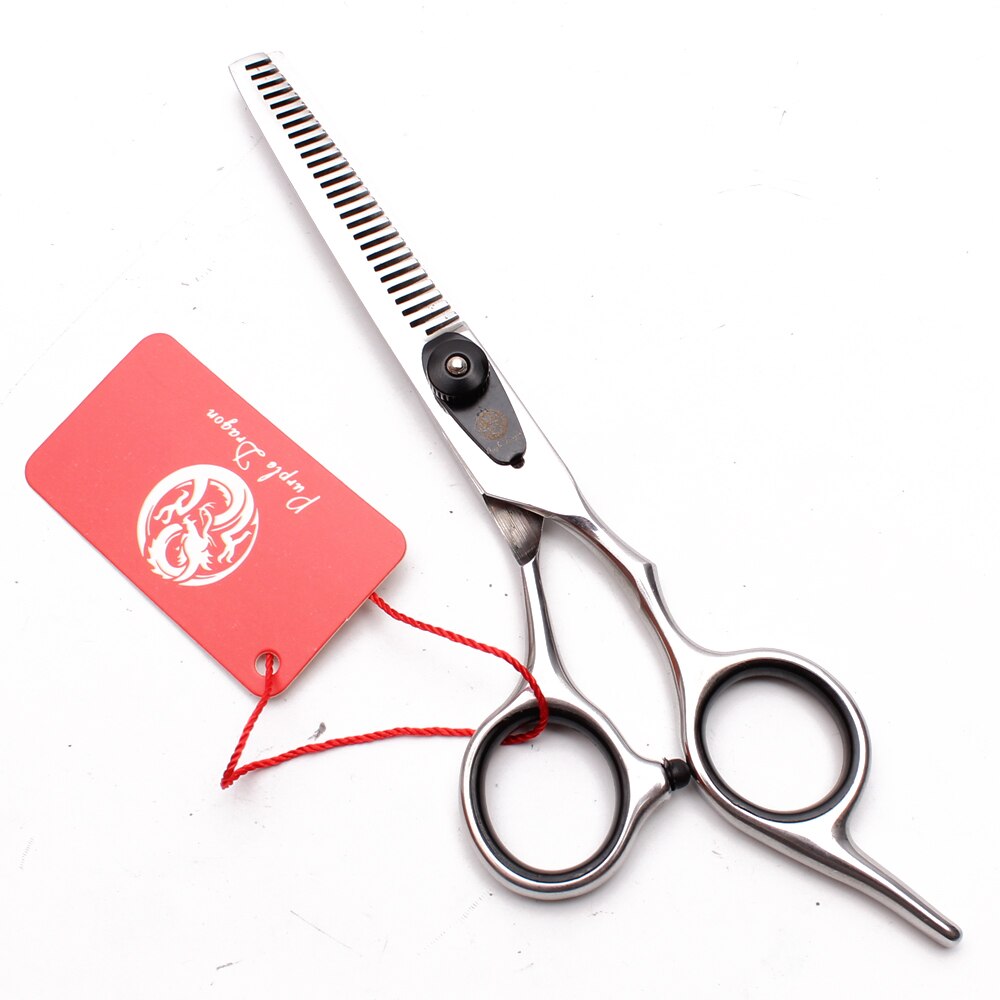 Tijeras de aseo para perros con tornillo trasero de acero inoxidable de 6 ", tijeras normales para adelgazamiento, juego de tijeras para mascotas, Z1003