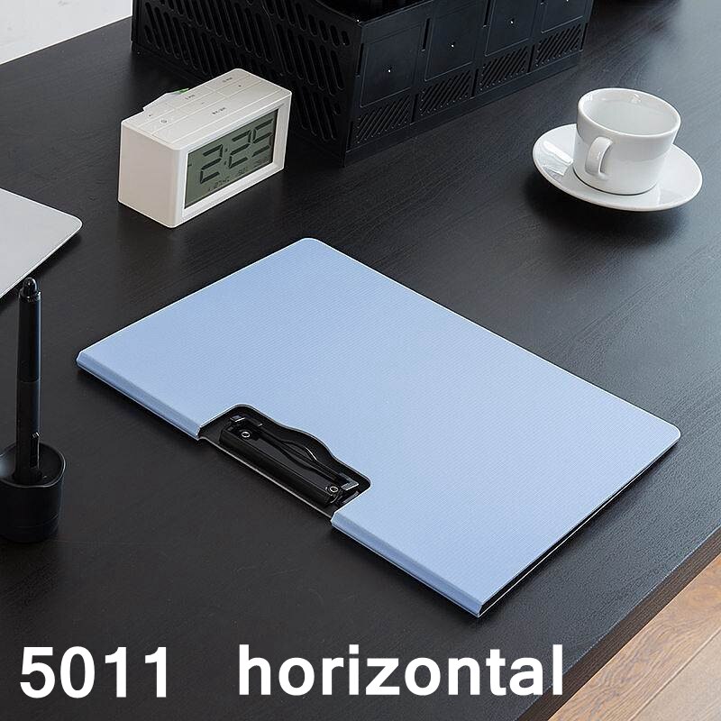 Deli 5011 5016 A4 File folder Writing pads clipboard PP foam board 325x245x11mm A4 file forlder board