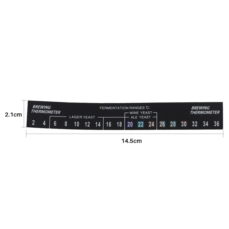 Fermentation Heating Belt For Homebrew Beer Wine Spirits, Plastic Brew Ferment Bucket EU Plug With Digital Stick Thermometer