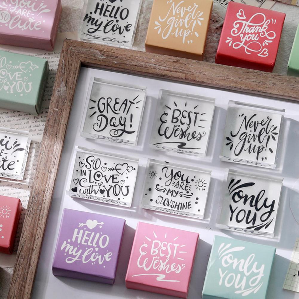 Tampon de lettre artisanal réutilisable, léger et multifonctionnel pour la maison
