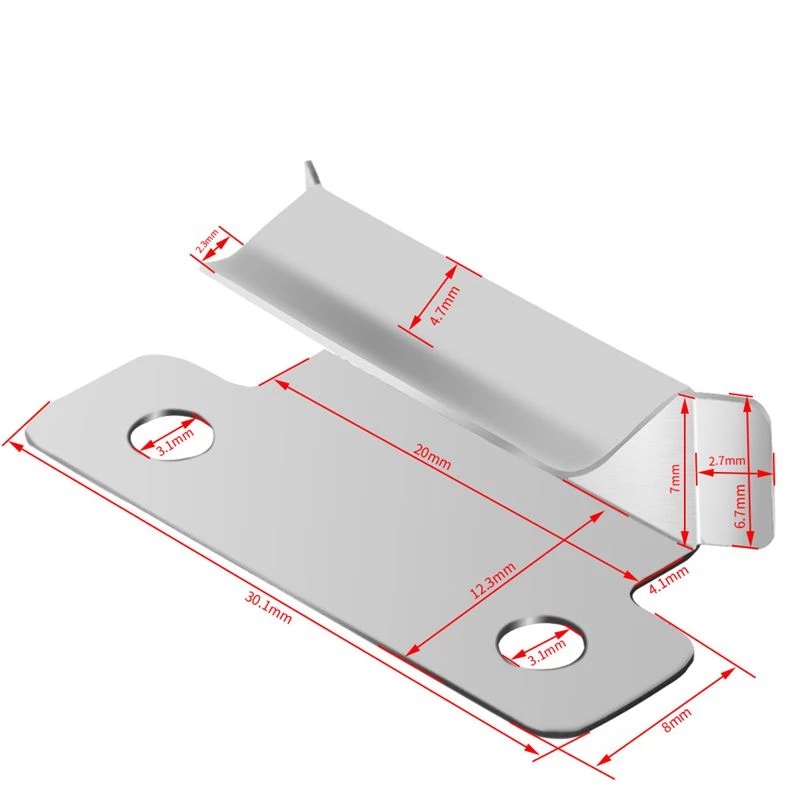 4 Stuks Originele Ender 3 Pro Bed Clips Klem 7Mm Voor Creality Ender 3 V2 Ender 3S CR-10S 3D Printer Verwarmd Bed Glas