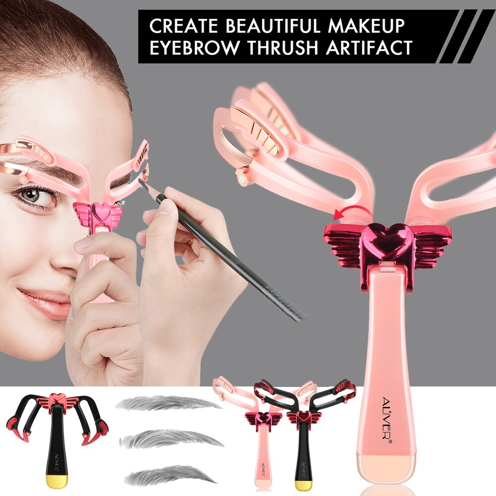 Eyebrow Stencil Kit Makeup Tools Women DIY Eyebrow Stencils Eye Brow Adjustable Shaper Beauty Tools Makeups Accessories