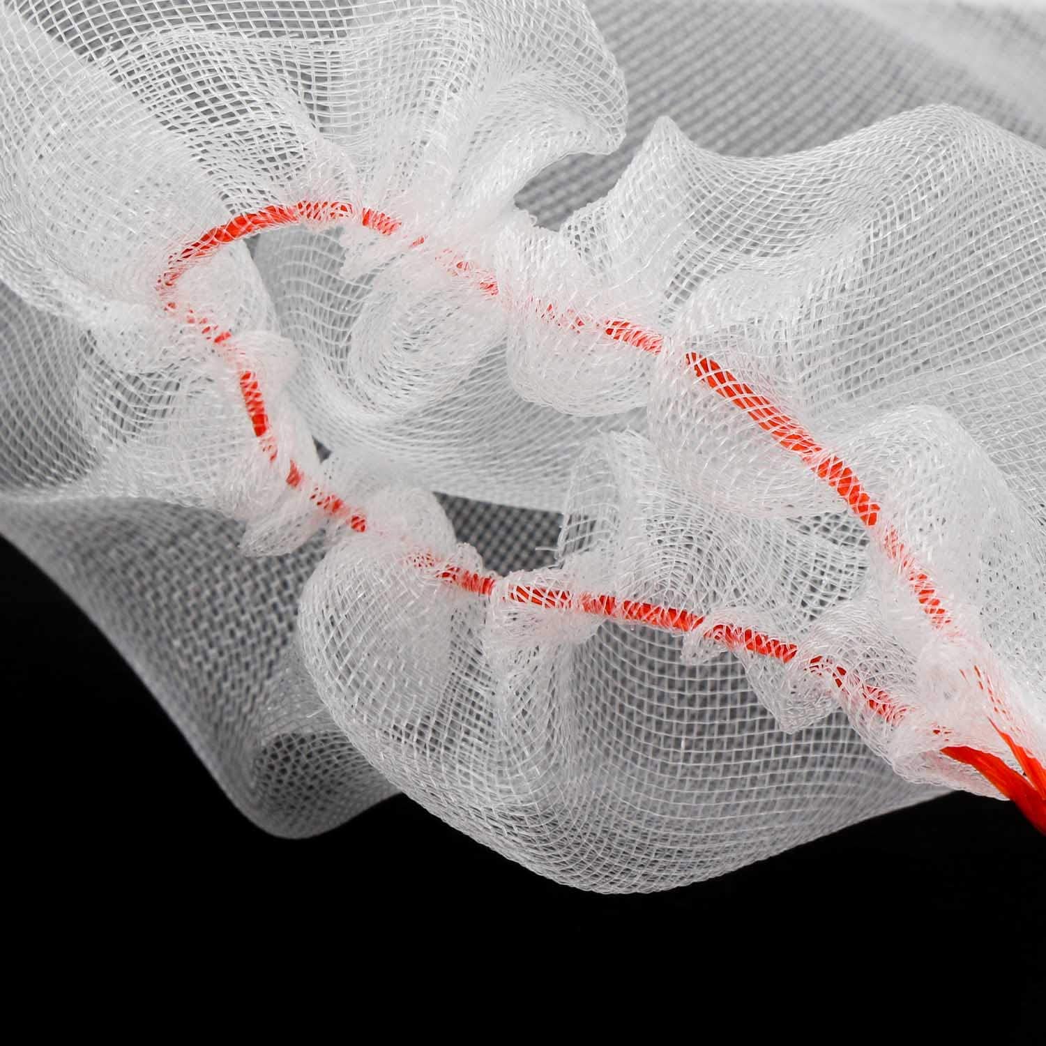 50 stk frugtpose beskyttelse insekter bug net barrierepose mesh frugttræ beskyttelsesposer til tomater æbler vindruer vokseposer