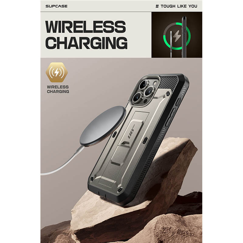 SUPCASE-Coque intégrale UB Pro avec protection d'écran intégrée, étui robuste et robuste, 6.1 pouces, version 2023
