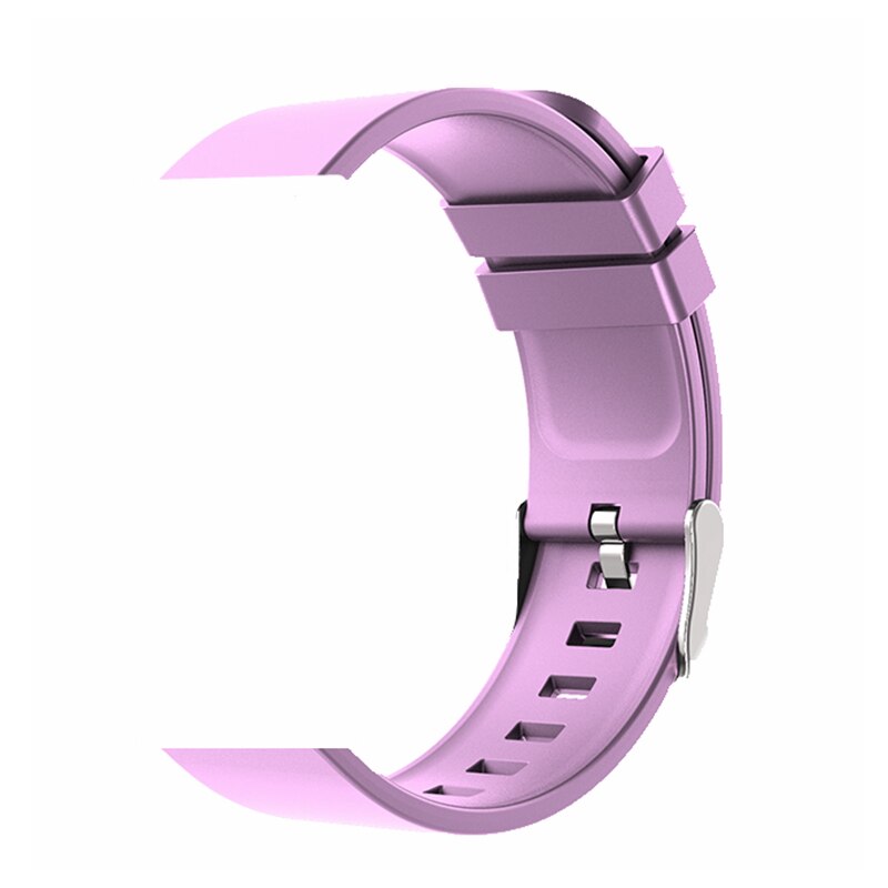 Utelite Originele W8 Smart Horloge Band 100% Originele Band Voor W8 Polsband Riem Sport Fitness Armband Accessoires: light purple