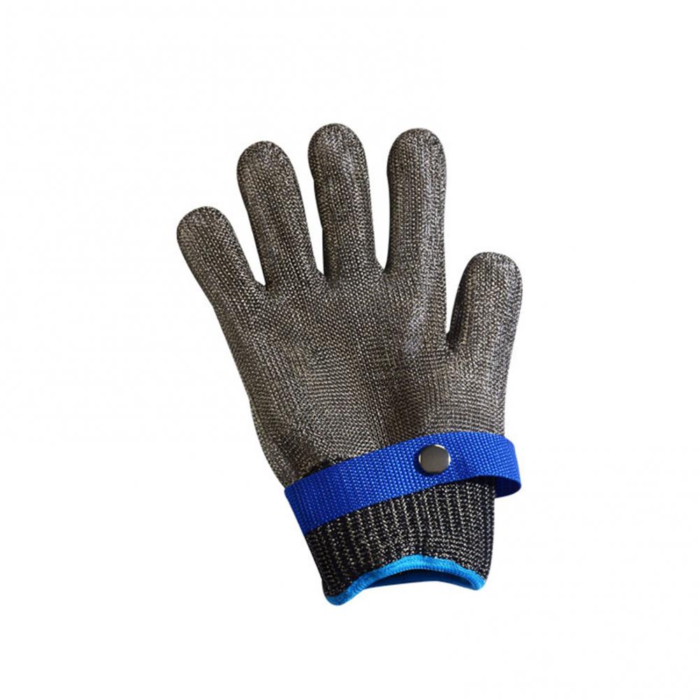 1Pc schneiden-Beständig Handschuh Wärme Beständig Einstellbare Angenehm zu Tragen Stichsichere Metall Gittergewebe Zimmerei Metzger Schneider Handschuh
