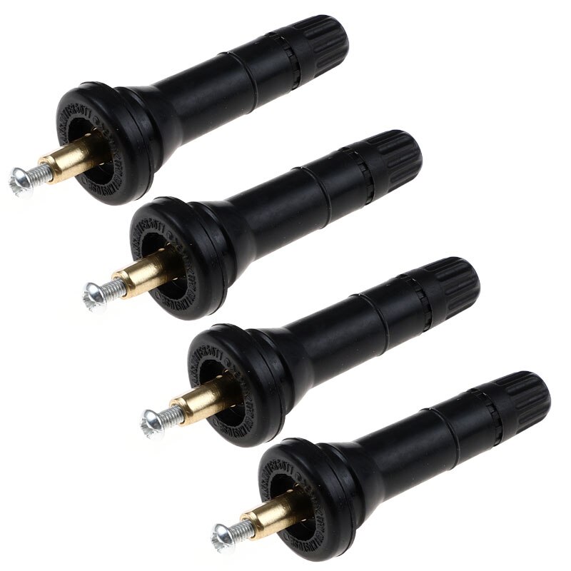 4PCS Tire Pressure Sensor TPMS Valve Stem Schrader Complete Kit For Buick Opel Ford For EV6T-1A180