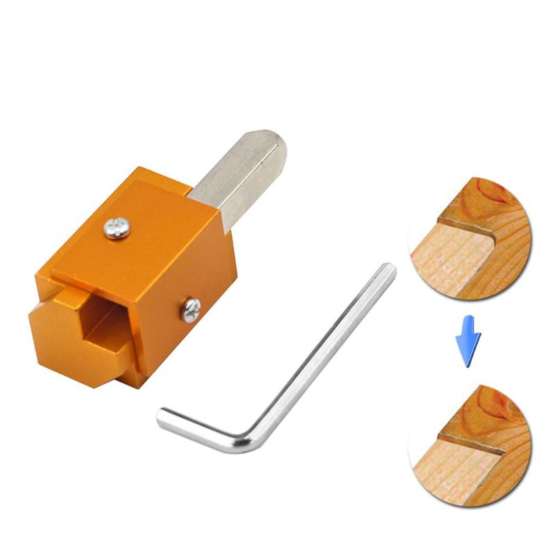 Quick Cutting Wood Carving Corner Chisel Square Hinge Recesses Mortising Right Angle Carving Chisel for Woodworking Tool: Gold