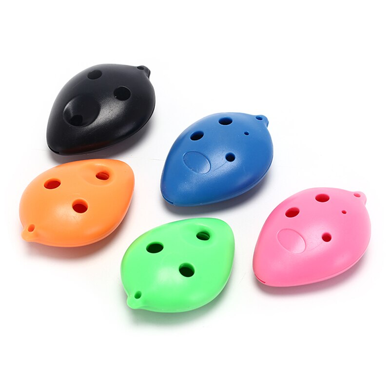 1Pc Plastic Materiaal 6 Hole Ocarina Plastic C Legend Ocarina Fluit Instrument Nieuw En