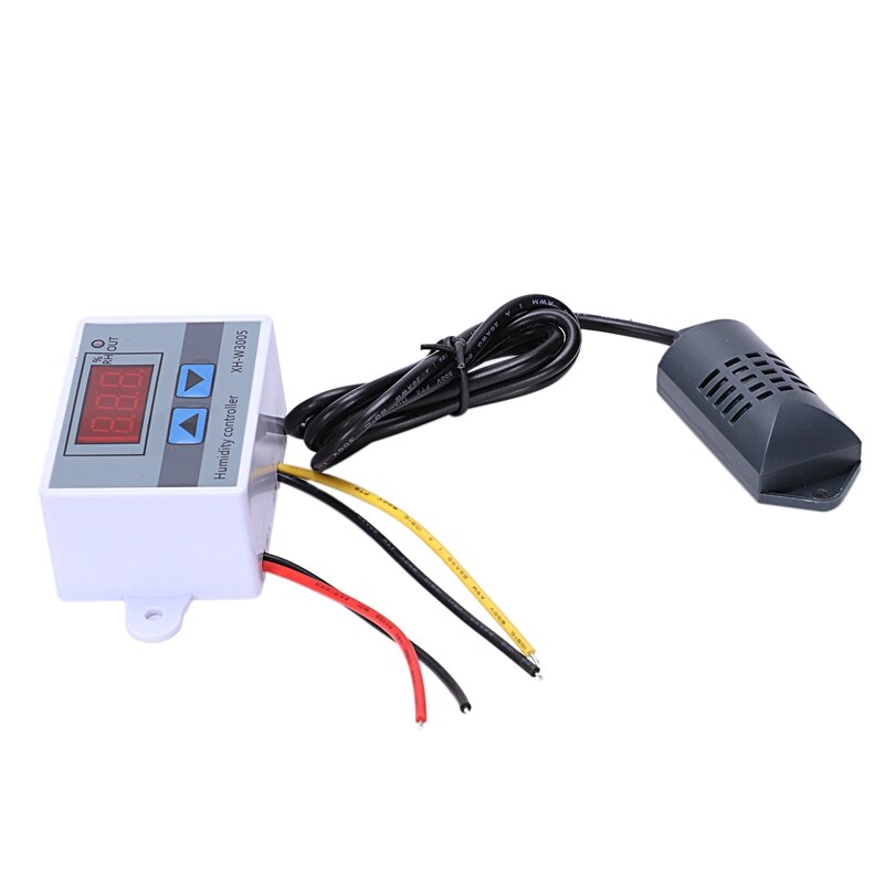 Best Digital Humidity Controller Hygrometer Humidity Control Switch 0~99%Rh Hygrostat With Humidity Sensor AC220V: Default Title