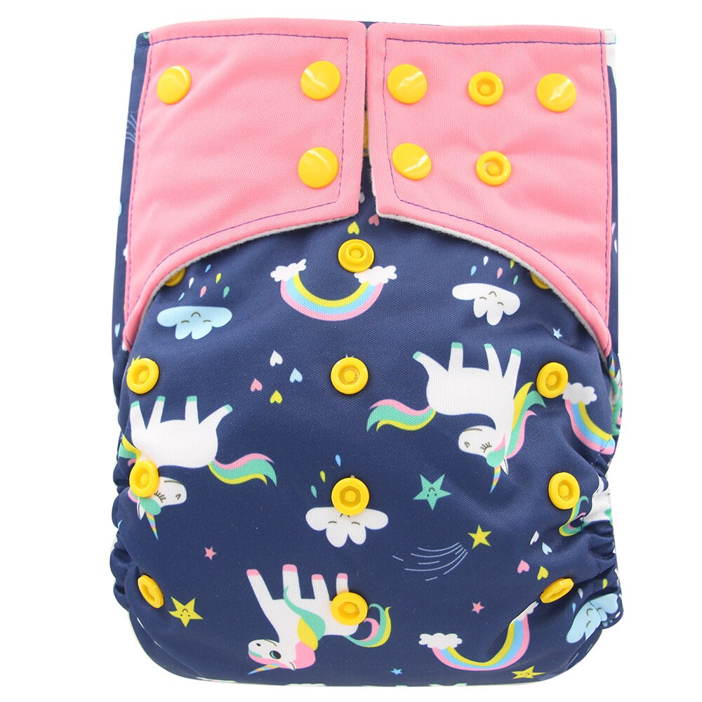 Ohbabyka allt-i-två  ai2 blöjor ficka tyg blöja bambu kol baby tyg blöja dubbla kilar baby blöjor soffa lavable: K144