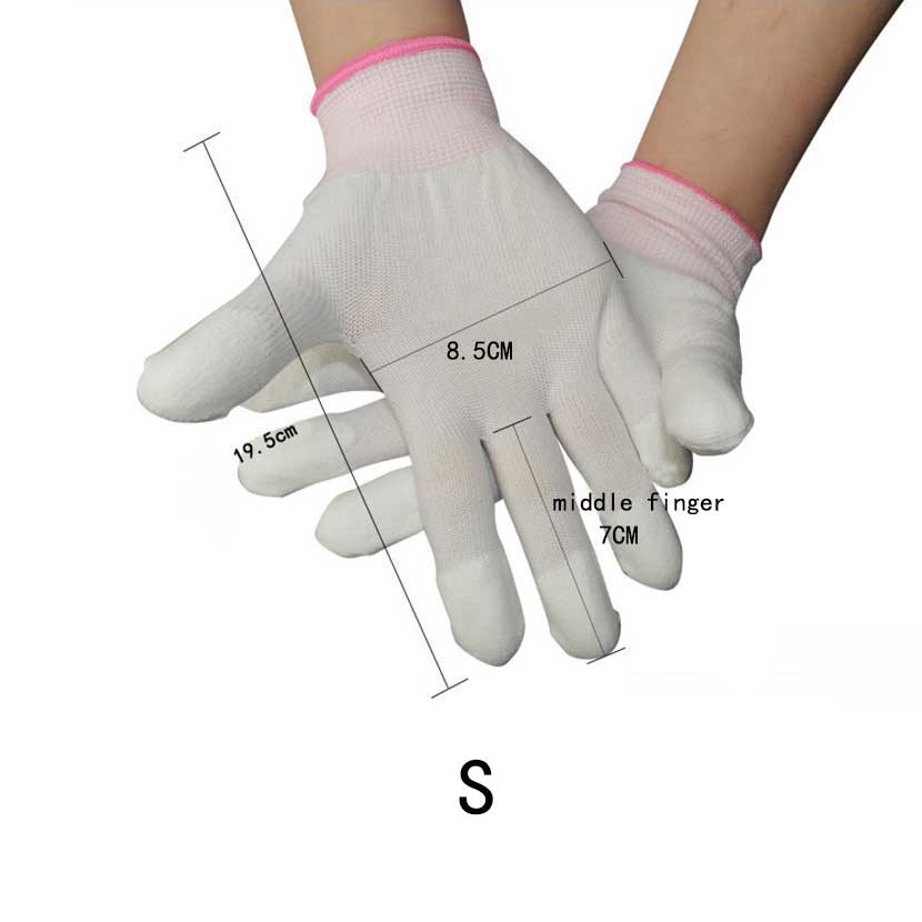 10 Pairs Anti Static ESD Safe Antistatic Gloves Electronic Working Gloves PU Coated Antiskid For Finger Protection