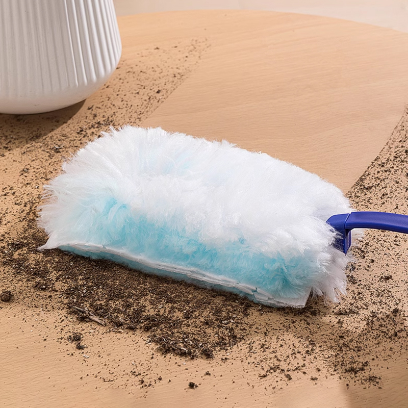 Plumeros desechables con cabezales de repuesto, recambios, cepillo de plumero a granel para limpieza de persianas de oficina en casa, herramienta de limpieza de superficies de coche