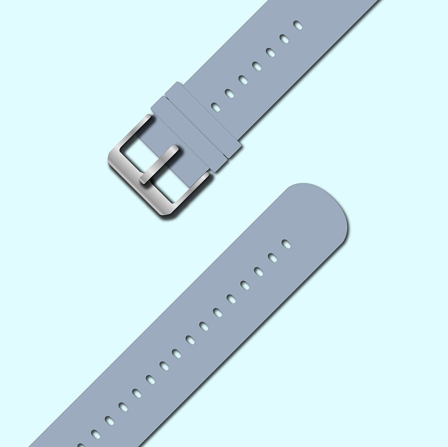 Correa de silicona para reloj Amazfit Bip S, pulsera de 20mm para Xiaomi Huami Amazfit GTS/Bip Lite/Bip 1S/Bip 2/GTR, 42mm