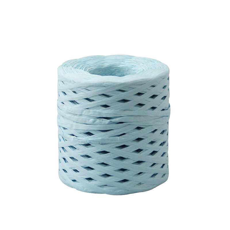 200m färgglada pappersrep raffia band dekoration sladd låda inslagning packning scrapbooking hantverk bröllop födelsedag julfest: 5