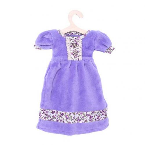 Dikke handdoek zachte fluwelen waterabsorberende schoonmaakdoeken jurkvormige wandhangende handdoeken badkamer keuken schoonmaakdoeken: Paars 