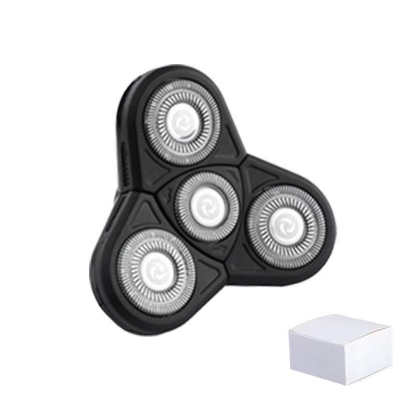 Replaceable 3D 4D 5D 6D 7D 8D 9D Electric Shaver Heads | Nose Trimmer, Hair Clipper & Facial Massage Heads: black