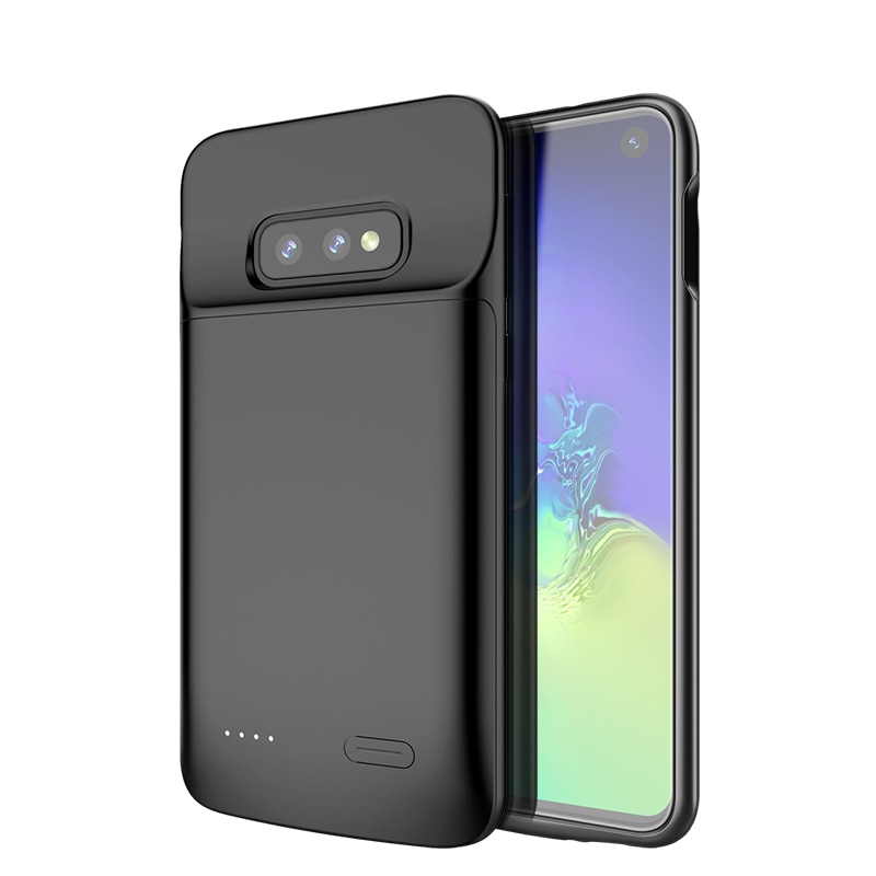 Leioua Autonomous Switchover when charging Battery Case for Samsung S10Plus S10 S10E Charger Cover Power Bank Case