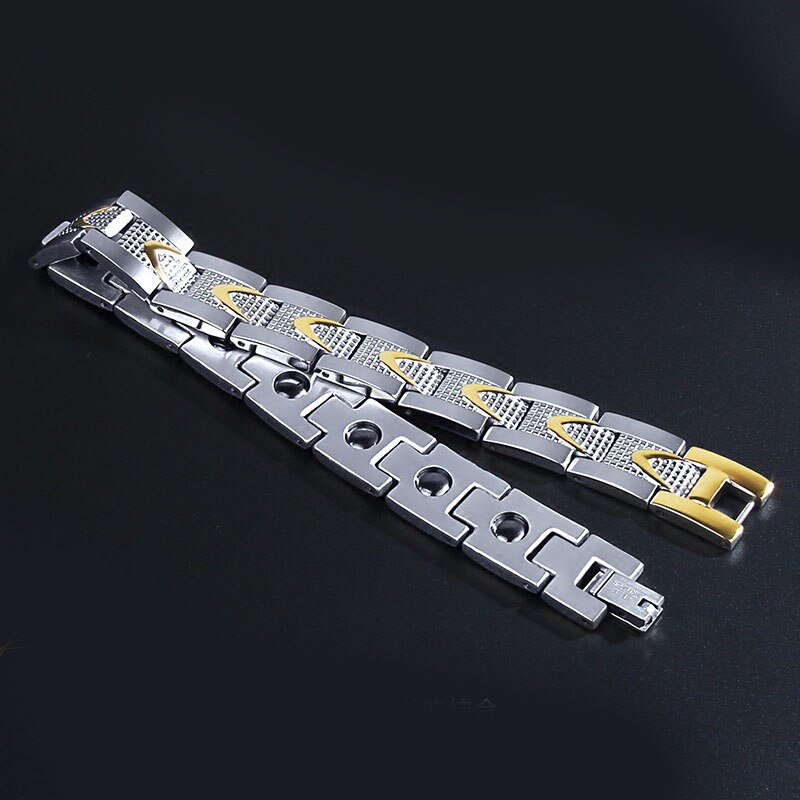 Vintage Toermalijn Energiebalans Armband Gezondheidszorg Sieraden Voor Mannen Vrouwen Therapie Germanium Link Chain Armbanden &amp; Bangle